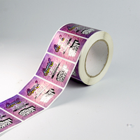 Étiquettes d'emballage personnalisées pour bocaux de bouteilles alimentaires Impression d'autocollants en film réfléchissant laminé vinyle holographique
