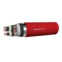 Kabel Tegangan Menengah YJV22/N2XSY 8.7/10kV~36kV 3 Inti Tembaga Berisolasi XLPE Dilengkapi Pelindung Baja Berlapis Baja dan Selubung PVC 90 ℃