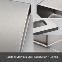 Armadio di Distribuzione in Acciaio Inox 304 IP54 300x400x200mm, Scatola Elettrica Resistente alla Corrosione, Personalizzabile OEM