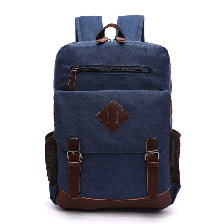 Canvas Travel Backpack For Man Large Capacity Outdoor Laptop Male Backpack Teen Sport School Bag