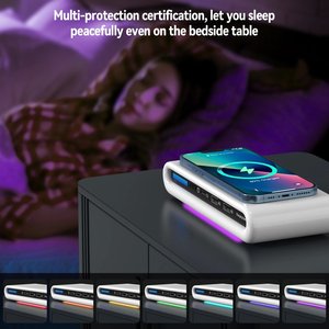 โรงงาน<span class=keywords><strong>ราคา</strong></span>Fastชาร์จไร้สายชาร์จDock StationสําหรับiPhone 13 12 <span class=keywords><strong>11</strong></span> Samsung Xiaomi HUAWEI Quickชาร์จ 3.0 - Product Image 6