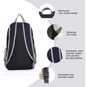 Muestra gratuita de mochilas plegables impermeables para senderismo y viajes, fabricadas por Source Manufacturing. - Product Image 3