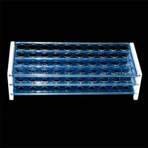 Soporte para tubos de centrífuga Crossing Dragon, de plástico, con 13.5*50 orificios, para tubos de ensayo de laboratorio, para uso en laboratorio. - Product Image 2