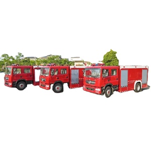 Cabine rouge vif Double rangée véhicules d'urgence <span class=keywords><strong>camion</strong></span> de pompiers électrique <span class=keywords><strong>camion</strong></span> de pompiers - Product Image 1