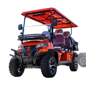 Carro Eléctrico de Seis Plazas para Turismo con Techo y Almacenamiento para Patrullaje en Parques y Uso Turístico - Product Image 5