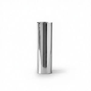 Modern Polished Silver Stainless Steel <b>Cylinder</b> <b>Vase</b>-Eco-Friendly Wedding Decorative <b>Vase</b> for Home & Office - Product Image 1