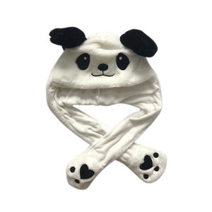 لعبة أفخم تفاعلية الباندا قبعة ترفرف الأذنين ، لطيف مضحك زي حيوان قبعة صغيرة - Product Image 2