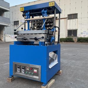 Machine à glaces en cône automatique miniature en acier inoxydable <span class=keywords><strong>Cornet</strong></span> de Glace pour lait, farine et eau 380V pour usine de fabrication - Product Image 4