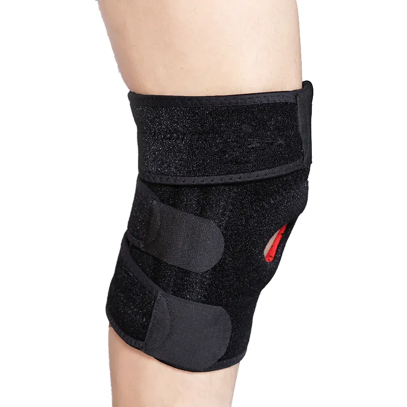Модный неопреновый поддерживающий бандаж на коленный сустав с подогревом для занятий спортом