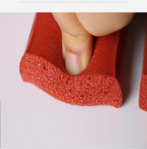 الملونة الحرارة مقاومة سيليكون مقذوف سدادة مطاطية مخصصة مختلفة شكل إسفنجة لينة الحبل/سيليكون رغوة ختم أنبوب - Product Image 2