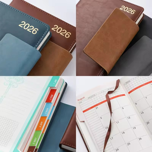 Agenda 2026 A5 Planner Una Pagina al Giorno Taccuino Personalizzabile con Logo Stampato Copertina in Pelle PU - Product Image 4