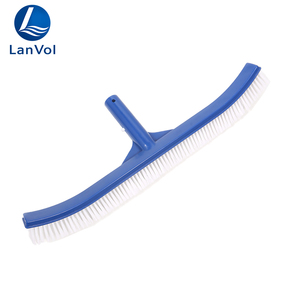 Precio Directo de Fábrica: Cepillo Curvo Resistente para Piscinas de 18 Pulgadas, Color Azul, para Esquinas y Escalones de Piscinas - Product Image 3