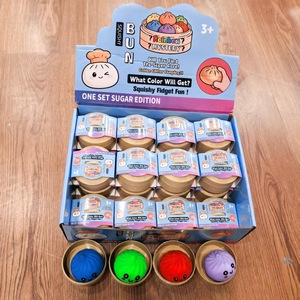 Juguetes Antiestrés de Látex y PU con Forma de Cara Adorable, Blandos, de Rebote Lento, para Apretar, Venta al por Mayor - Product Image 3