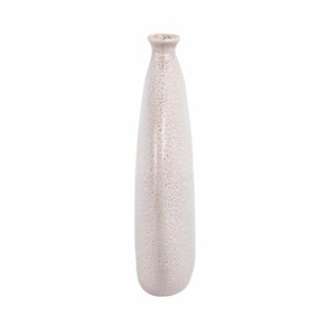 Vaso rotondo in ceramica macchiettata, decorativo e scultoreo, per fiori, per soggiorno e decorazioni per la casa - Product Image 3