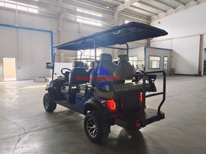 Nouveau modèle de voiturette de golf électrique 4 places au lithium pour parcours de golf et quartier - Product Image 6