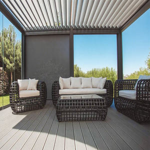 Bandes lumineuses LED étanches Les auvents en polyester résistants aux intempéries intégrés illuminent l'ambiance de votre patio la nuit - Product Image 6