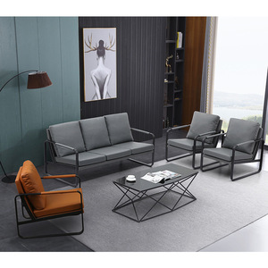 Conjunto de Sillas de Espera Yu Min, Color Marrón Oscuro, Muebles de Oficina Combinados de Metal - Product Image 2