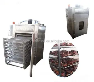 Smokehouse lò gà hút thuốc máy xúc xích khói máy máy hơi nước Máy phát điện thép không gỉ thịt và xúc xích máy sấy