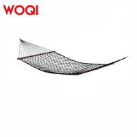 Hamac pliable portable WOQI pour l'extérieur, ultra-léger, en tissu, tissé à la main, pour le camping et la randonnée, 2 places, capacité 150 kg, tout usage
