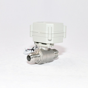 Vanne à boisseau sphérique électrique Tonhe A20-T10-S2-C 1/2 po en acier inoxydable DC24V pour le contrôle de l'eau et de l'air - Product Image 4
