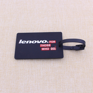 <span class=keywords><strong>Étiquettes</strong></span> de bagage de valise de voyage personnalisées avec logo 3D personnalisé Étiquette de bagage en PVC - Product Image 3