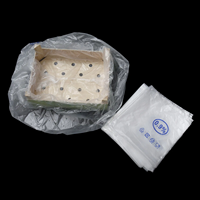 Sacs en plastique HDPE pour fruits frais (raisins, bleuets, cerises) avec trous de ventilation pour boîtes en carton