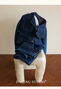 14 ans d'usine, veste skinny à manches longues en denim à la mode sexy et à prix abordables pour <span class=keywords><strong>fille</strong></span> et femmes - Product Image 6