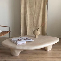 Table basse en forme de galets de Style antique Table centrale moderne créative pour café salon hôtel