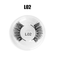 Faux cils magnétiques 3D Cils magnétiques réutilisables avec 4 cils magnétiques Aimant Faux cils Extension Outils de maquillage