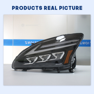 HCMOTIONZ Ensemble de phares à LED pour <span class=keywords><strong>Lexus</strong></span> <span class=keywords><strong>RX</strong></span> Series 2003-2009 2nd Gen RX300/330/350 RX400H/<span class=keywords><strong>450H</strong></span> Animation Front Lights - Product Image 2