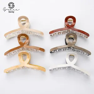 Fermaglio per Capelli Asimmetrico Fatto a Mano Goreisi, Versatile Accessorio per Capelli, Stile Dolce e Fresco per <span class=keywords><strong>la</strong></span> Parte Posteriore della <span class=keywords><strong>Testa</strong></span> - Product Image 5