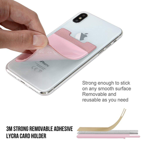 เคสกระเป๋าสตางค์แบบมีกาวบางพิเศษยืดได้อเนกประสงค์สำหรับ <span class=keywords><strong>iPhone</strong></span> 16 - Product Image 4
