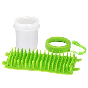 TPR Dog Paw Cleaner for Dogs Large/Petite Paw Washer Portable Pet feet washer brush Dog Foot Washer
