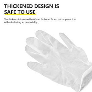 2024新素材防水作業用手袋冬用使い捨てラテックスグローブパウダーフリー - Product Image 3