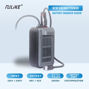 Không thấm nước 48V 60V LiFePO4 Lithium <span class=keywords><strong>Battery</strong></span> Pack sạc OVP ngắn mạch 2000W AC/<span class=keywords><strong>DC</strong></span> cổng Xe máy điện sạc - Product Image 2