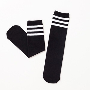 Knee <b>Socks</b> Combed Cotton Three Stripes Kids Dance Soccer Sports <b>Socks</b> Sweat Absorbent - Product Image 6