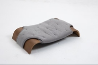 Coussinets de transport matelassés en mousse à mémoire de forme, respirants, confortables et personnalisables de haute qualité avec housse amovible pour chats et chiens
