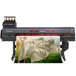 Originale 64 pollici seconda mano Mimaki UCJV300-160 grande formato stampante digitale UV e Cutter