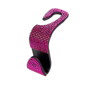 Crochet de fixation pour <span class=keywords><strong>appuie</strong></span>-tête de siège de voiture, design créatif en diamant, pour accessoires de voiture - Product Image 4
