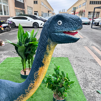 Modèle de dinosaure animatronique mécanique réaliste en métal pour parcs d'attractions, parcs d'aventure et centres commerciaux