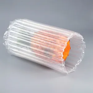 투명 사용하기 쉬운 유연한 풍선 공기 기둥 롤 배송 보호 포장