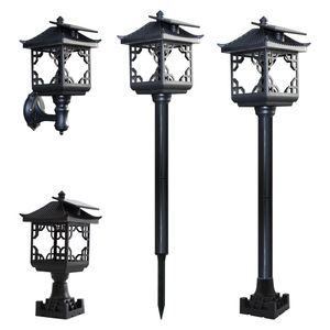 Luces Solares para Jardín, LED, Resistentes al Agua, para Montaje en Pared, Camino, Patio, Decoración de Jardín - Product Image 1
