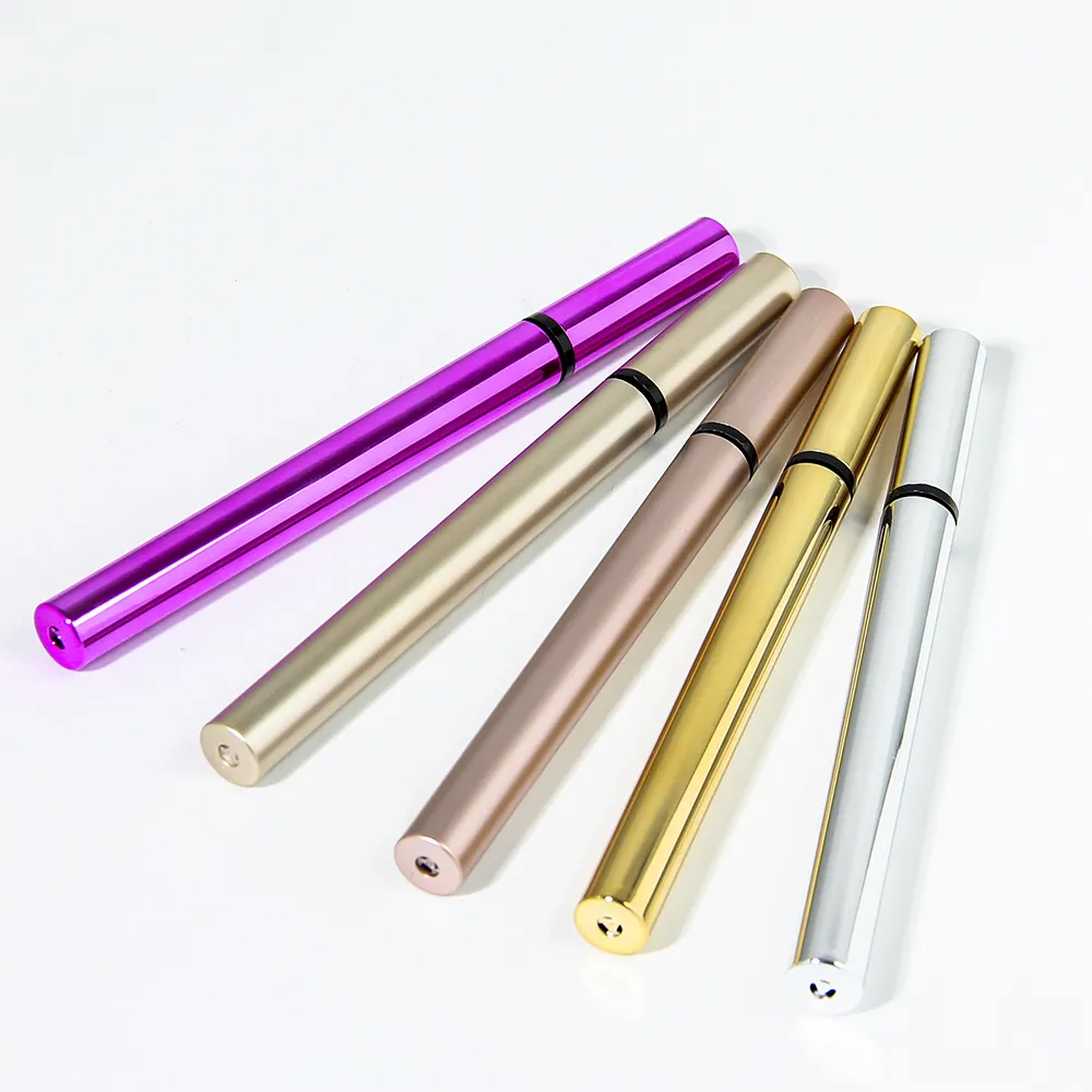 قلم تحديد سائل مخصص للحواجب مخصص لتغليف مستحضرات التجميل للفراشي وتجميل الحواجب مطلي بالكهرباء