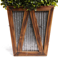 Plante décorative en herbe artificielle personnalisable de 45 cm, style Milan, résistante aux UV, écologique, durable, légère et résistante à l'eau