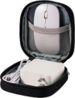 Petite sacoche de voyage pour câbles de chargeur, batterie externe, accessoires électroniques, étui de rangement portable, sac de transport