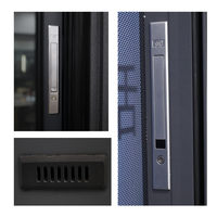 Modern aluminium kozijnraam met thermische breuk, verborgen afwatering, Duits Roto, woonkamer, Low-E glas, NFRC