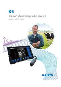 Machine à ultrasons Kaixin K6 5G WIFI sans fil pour vétérinaire, gros animaux, bovins, chevaux, vaches, moutons, grossesse, sonde <span class=keywords><strong>transrectale</strong></span> - Product Image 2