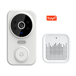 Tuya Smart Doorbell Camera With Mini Chime Home Security Wireless Ring Doorbell Video Intercom WiFi Doorbell Waterproof