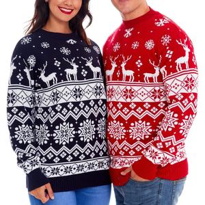 Китайский свитер Alibaba, рождественский джемпер унисекс на заказ, мужские новинки, рождественские свитера для женщин - Product Image 2