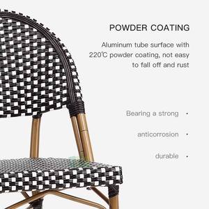 Meubles de bistrot en rotin synthétiques, mobilier de bistrot, style français, <span class=keywords><strong>Paris</strong></span>, (E1042), offre spéciale - Product Image 3